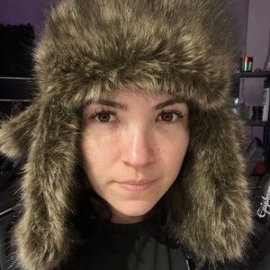 Nathaniel Cole 1934 aviator faux fur hat